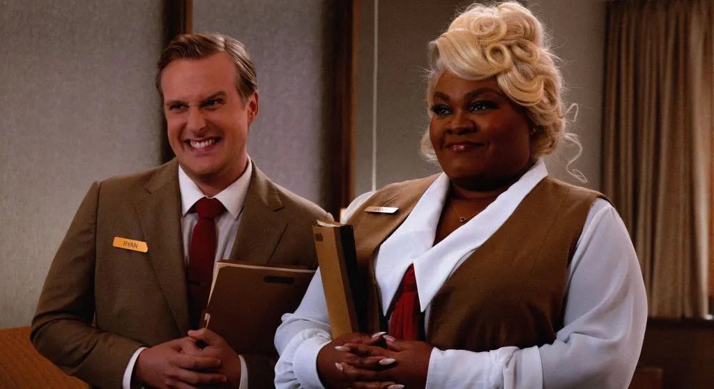 jorgealison's tweet image. 45 #Eternity (2025)
O que fazer quando, ao morrer, ter de escolher entre passar a eternidade com seu primeiro amor falecido precocemente ou com o amor da sua vida por 65 anos? Uma surpresa positiva, apesar do sistema pós-morte bizarro. Boas piadas com final emocionante. ⭐️⭐️⭐️⭐️