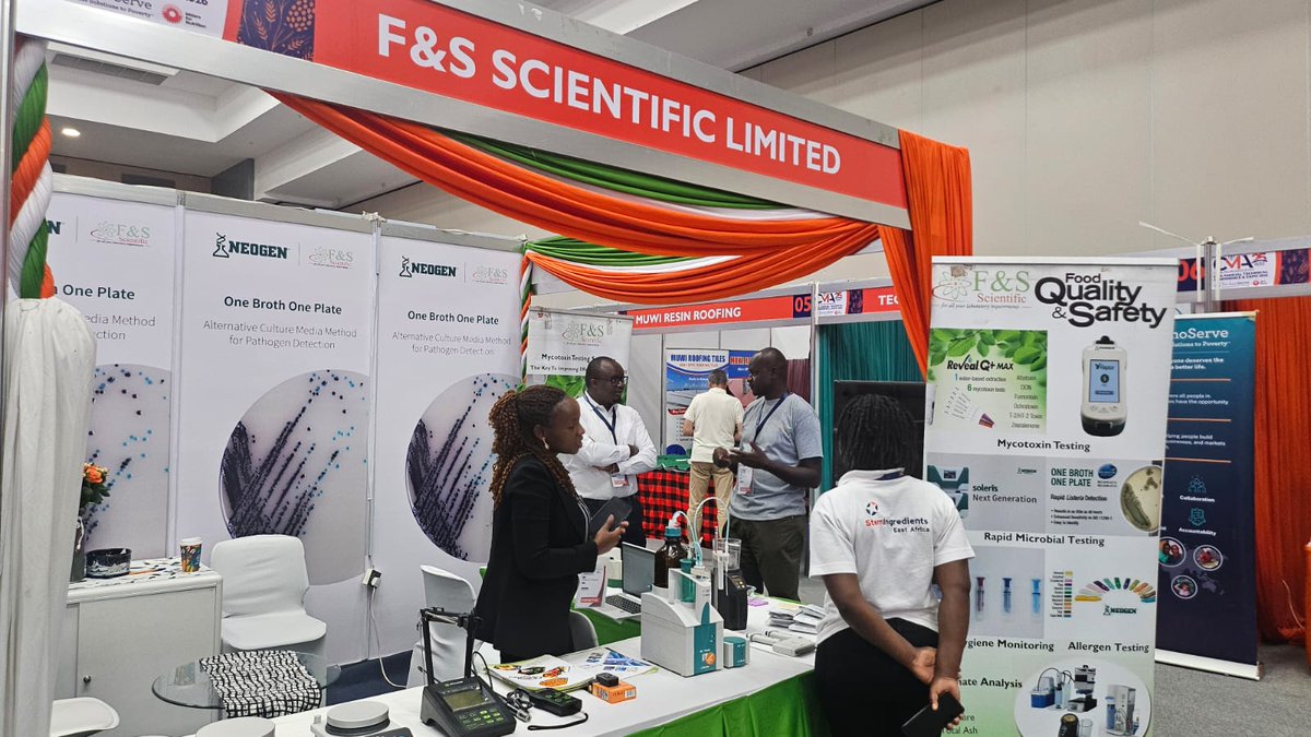FnScientific's tweet image. @CerealMillers conference showcasing food safety testing solutions from,  focus on rapid &amp;amp; reliable aflatoxin&amp;amp;mycotoxin detection. Safeguarding food value chain,ensuring compliance &amp;amp; protecting consumer health
#FoodSafety #Aflatoxin #Mycotoxins #QualityAssurance  #GrainIndustry