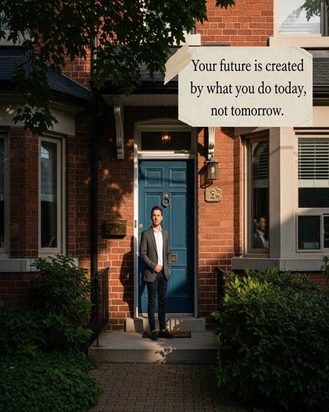 BlackRealtyteam's tweet image. “Your future is created by what you do today, not tomorrow.”

#MotivationMonday #StartToday #StayFocused #RealEstateLife #SuccessHabits #KeepMovingForward #OntarioRealEstate