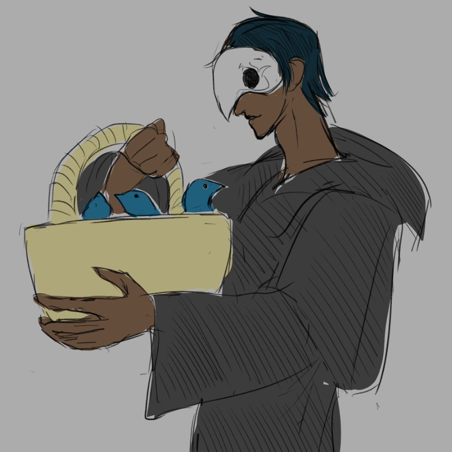 SoulClande_'s tweet image. Easter 🐣 
#FF14 #Hermes