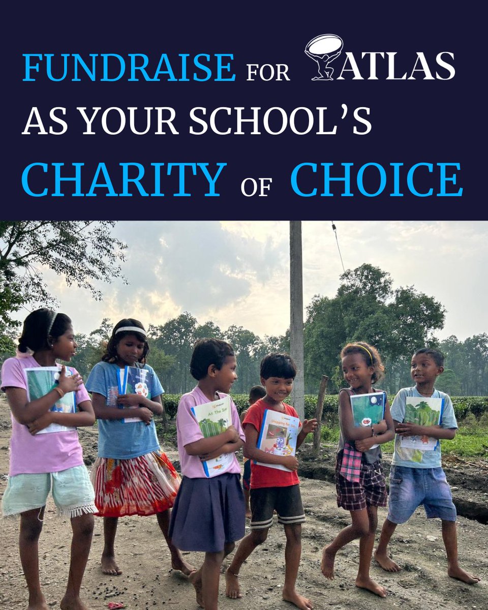 theatlascharity's tweet image. 📣Calling all schools…

Make The Atlas Foundation your charity of choice and help transform young lives around the world 🌍

👉Learn more about our school partnerships: theatlascharity.org/charity-partne… 

#AtlasFoundation #CharityPartners #MakingADifference #CharityOfTheYear