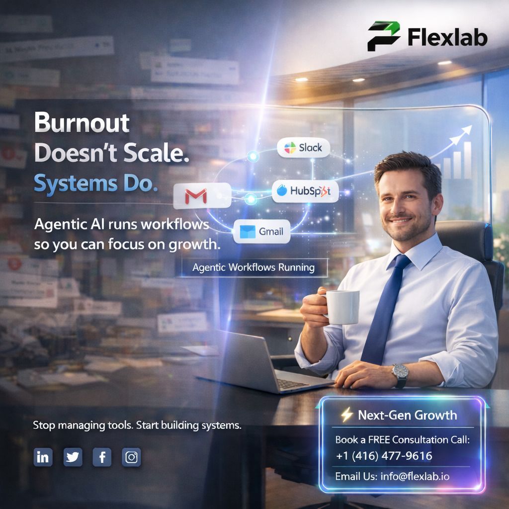 info_flexlab's tweet image. Scaling a startup shouldn't mean losing your balance. 

While most AI adds to the noise.

Agentic AI actually handles the to-do list, managing workflows while you focus on the big picture. 

Less hustle, more real momentum. Let’s build together. 

#AgenticAI #Flexlab