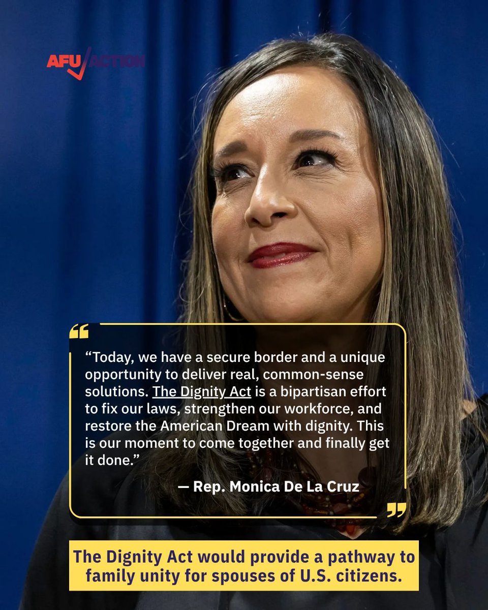afuashley's tweet photo. Support for the Dignity Act of 2025 (H.R. 4393) is accelerating nationwide, with 40 Members of Congress and over 85 national organizations now backing the effort. Learn more at https://t.co/ok8ZTBQR7Z, and follow me here for updates. https://t.co/PpqjU1FYif