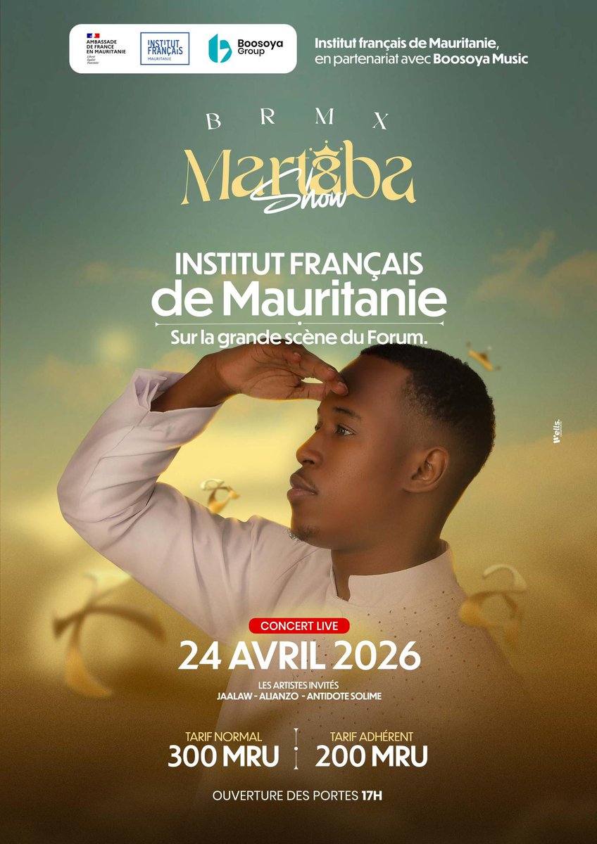 Brmx__'s tweet photo. Jamma Martaba 🤍

Venez célébrer, venez redécouvrir Martaba en live 🔥 https://t.co/imbdyaNpId