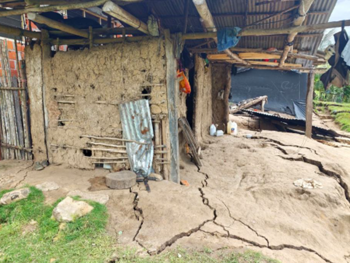 COENPeru's tweet image. 🚨 San Martín: #GORE entregó bienes de ayuda humanitaria (techo y abrigo) para las personas damnificadas tras el #Deslizamiento ocurrido el 15/4 en el caserío Eladio Tapullima, distrito de San José de Sisa, provincia El Dorado, que causó daños a viviendas, instituciones