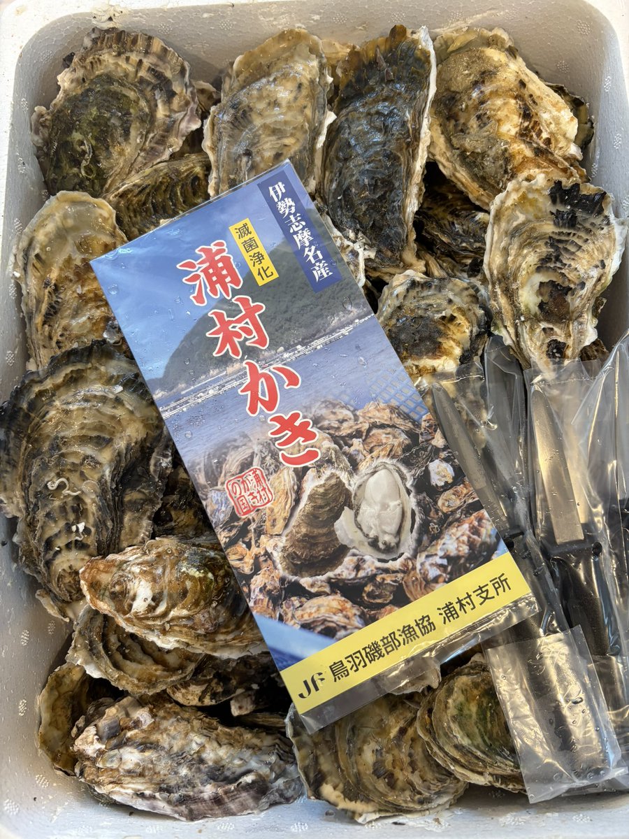 uril4's tweet photo. 今年もお取寄せ牡蠣パ🦪
いつもより参加人数少なくて、ノルマがww
毎年絶品牡蠣ご飯もありがとう😊

お土産の牡蠣は私が全部剥いて、夫にパスタにしてもらった🫶

前日会社飲みで記憶喪失＆タクシー帰宅＆手がアザだらけだったけど、今日聞いたらみんな記憶失ってて一安心ww https://t.co/CUi6mBQrpM