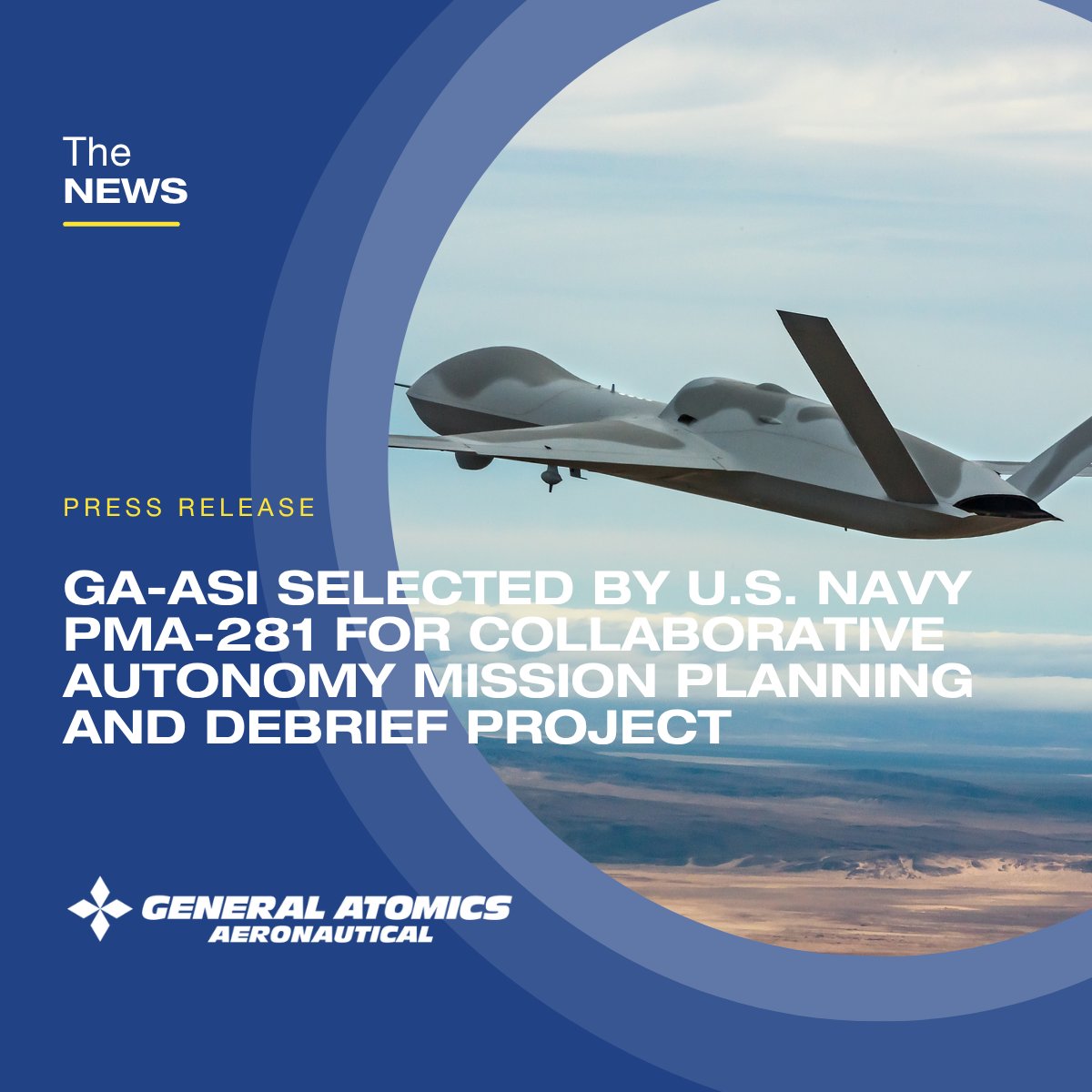 General Atomics Aeronautical Systems, Inc (GA-ASI) tweet media