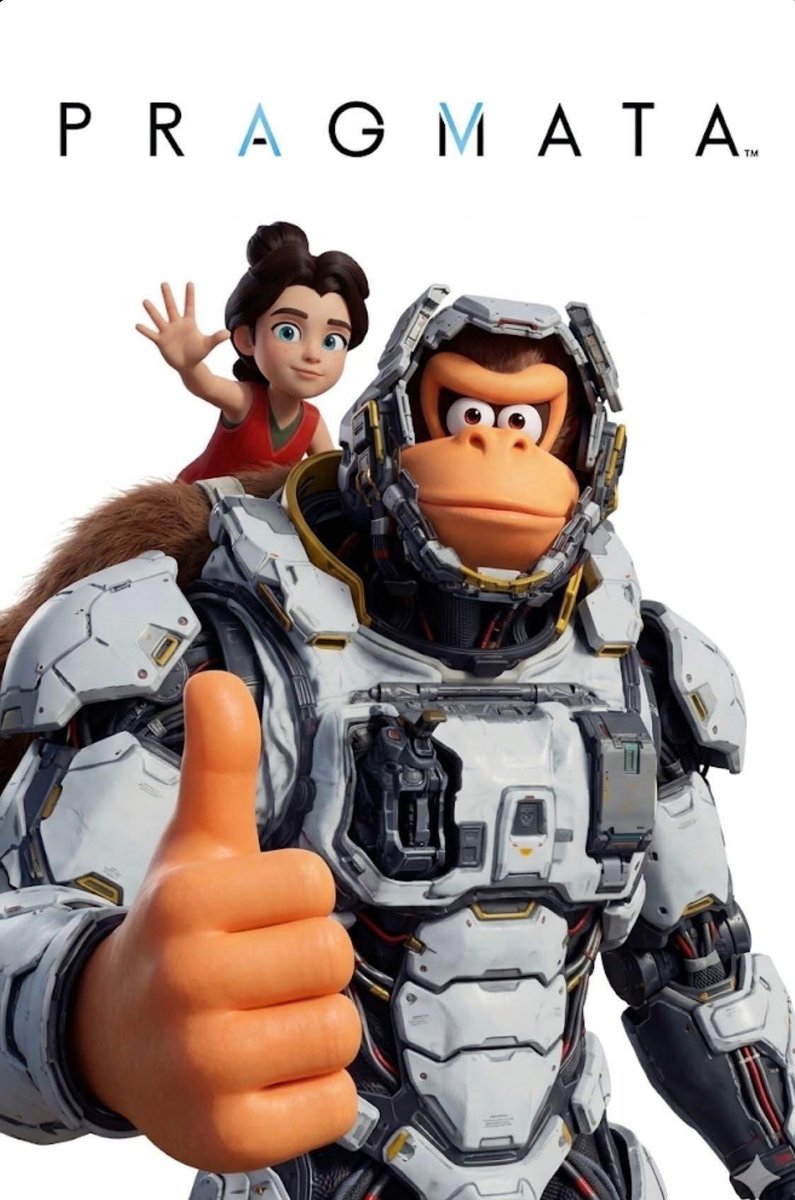 vgmobster's tweet photo. What I picture in my head while praying Pragmata on Switch 2 #switchmob https://t.co/eoeW0WDid4