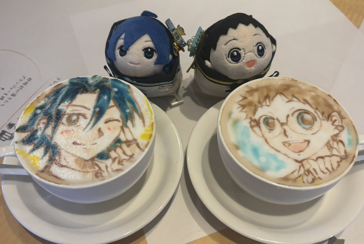 もちちゃんと今日のステキラテ✨