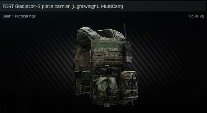 taisin01165982's tweet image. アップデートに伴いFORT Gladiator-S各種が実装。
#tarkov #escapefromtarkov #タルコフ