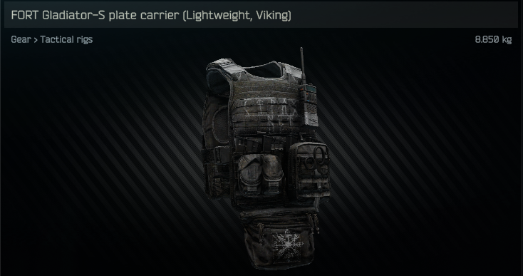 taisin01165982's tweet image. アップデートに伴いFORT Gladiator-S各種が実装。
#tarkov #escapefromtarkov #タルコフ