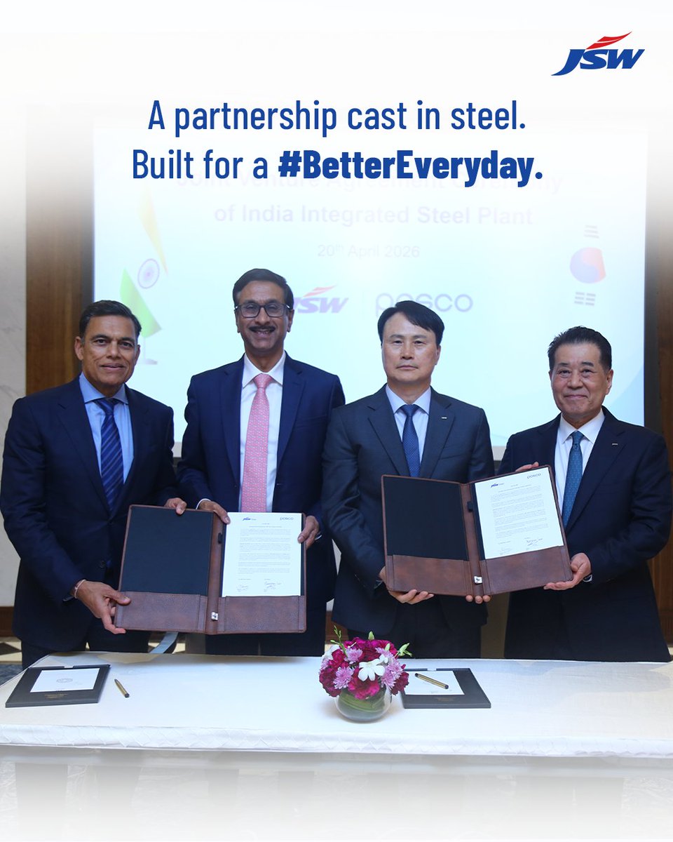 JSW Group tweet media
