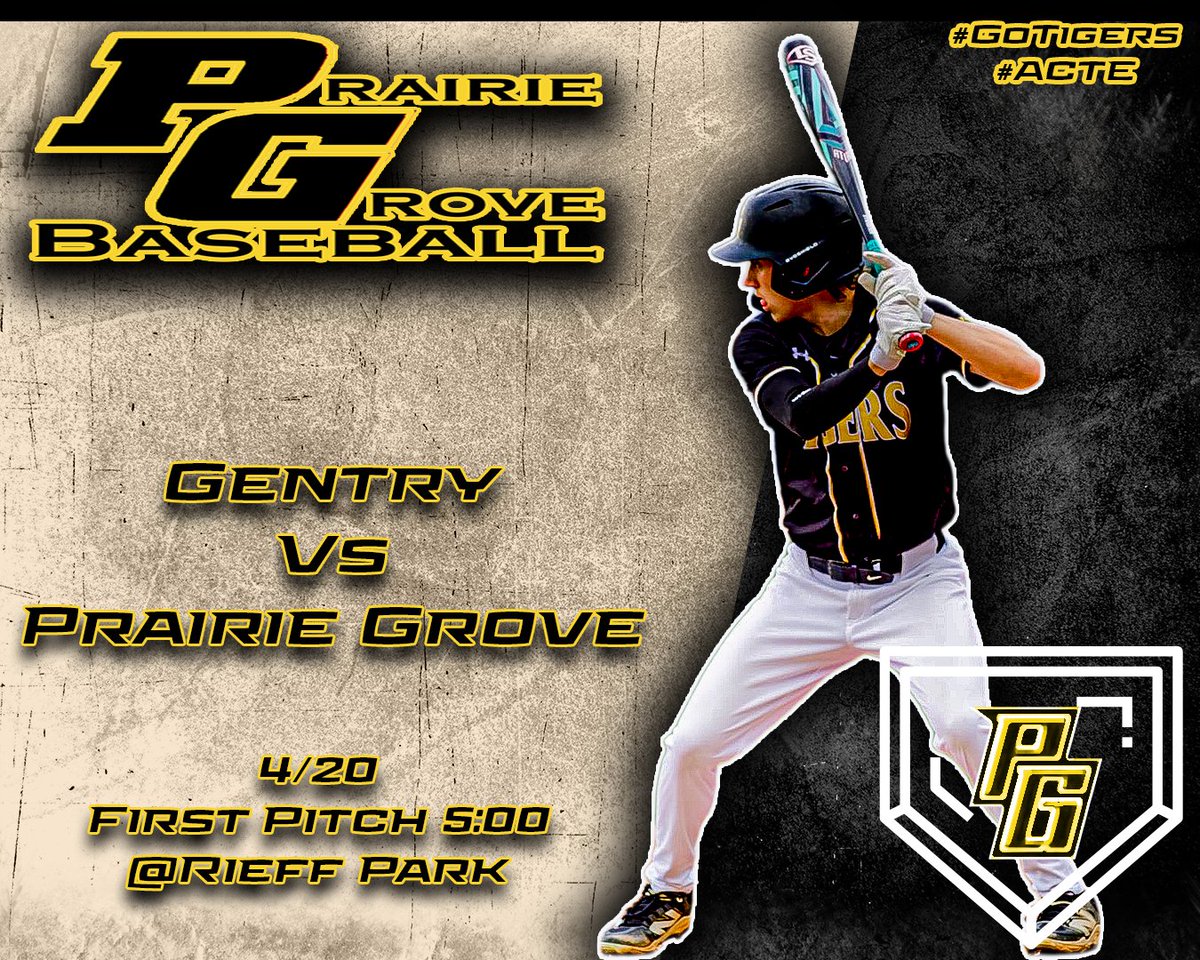 PGTigersBBall's tweet photo. LET'S GO!!!!🐯⚾️
#GoTigers
#ACTE https://t.co/WVqrJyU0zY