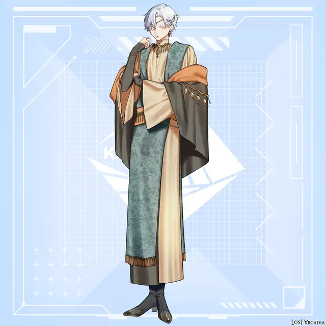 xint0582's tweet photo. 納品しました❣
装飾描くのがとても楽しかったです🌸

『Lost Arcadia』(C)心太／Re:version 
原寸：https://t.co/h7fF8Rdp5k https://t.co/iWFLIV2iIO