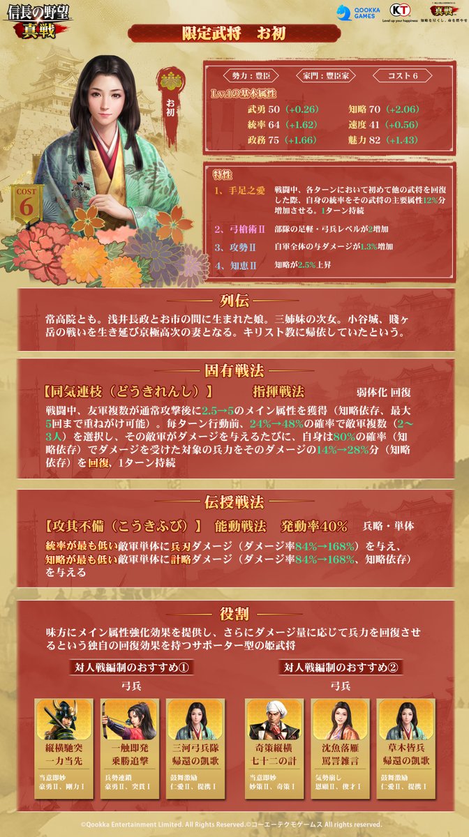 【公式】信長の野望 真戦 tweet media