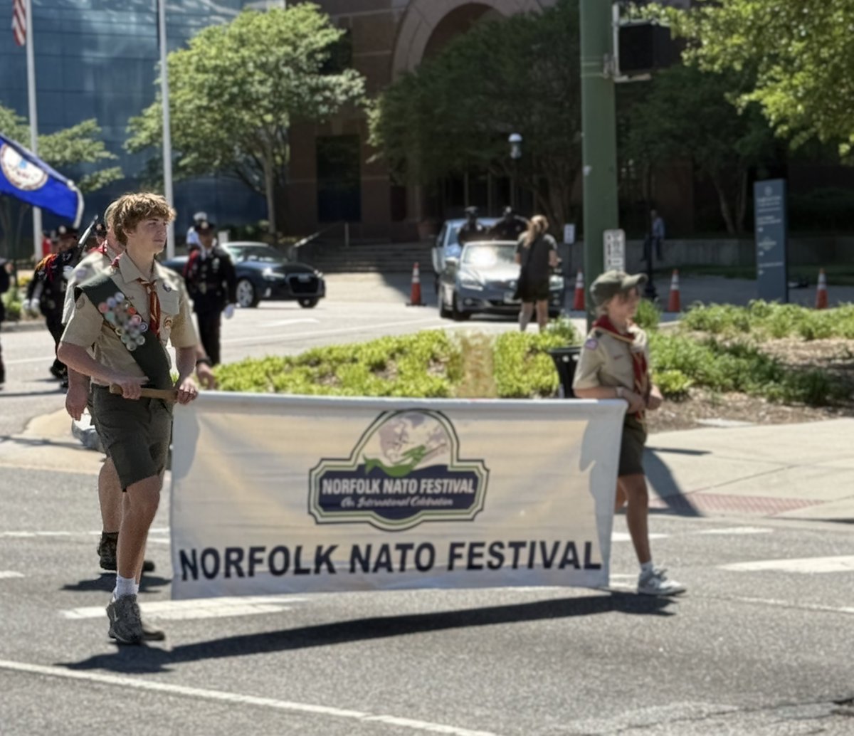 Norfolk Police Dept tweet media