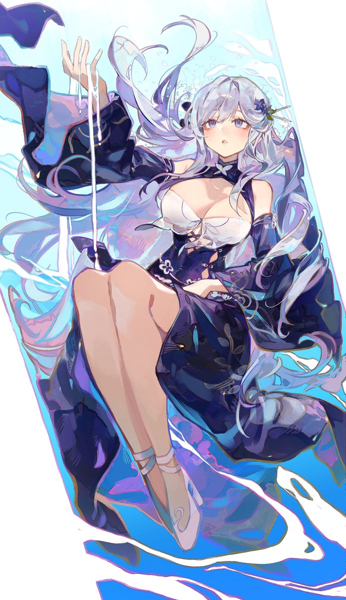 물의 성녀

전성기엔 물의 권능을 치유의 힘으로 사용하였으나
몰락한 뒤엔 치유력을 강제로 착취 당하고 난 뒤 탈진했을때 물에 담궈져 회복하는게 일상이 됨

물에선 자가 치유로 온전한 상태로 돌아가나 그로 인해 늘 매일 밤 처음처럼 괴로운 시간을 겪게 되기에 아무리 당해도 익숙해지지 않음