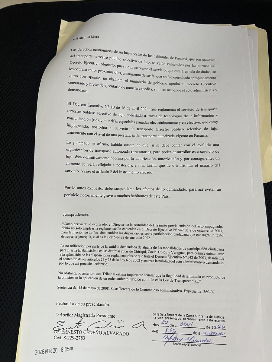 ERNESTO CEDEÑO A. tweet media