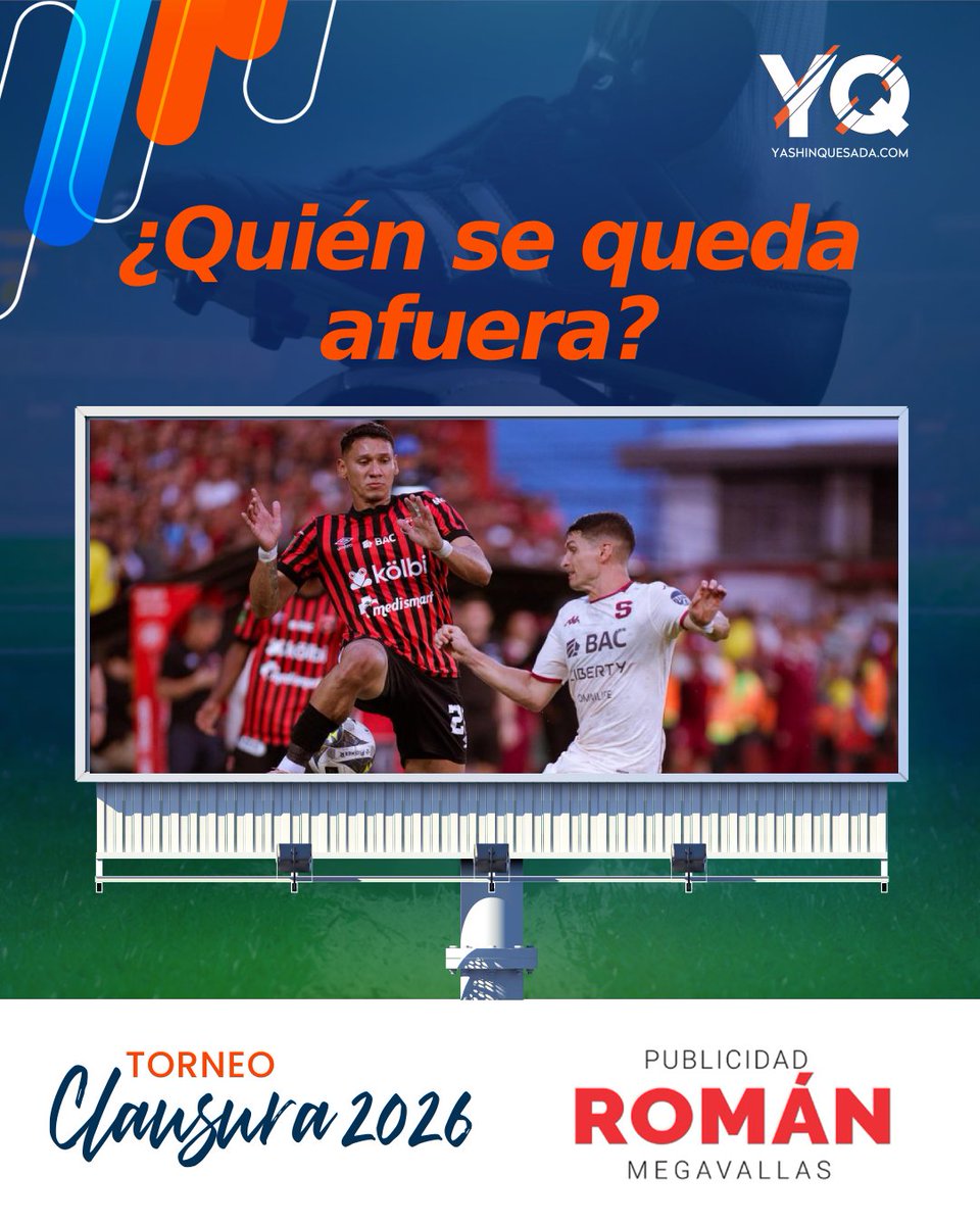 yashinquesadacr's tweet image. #REDES ¿Quién se queda sin semifinales? ¿Saprissa? ¿Liberia? ¿Cartaginés? ¿Alajuelense?