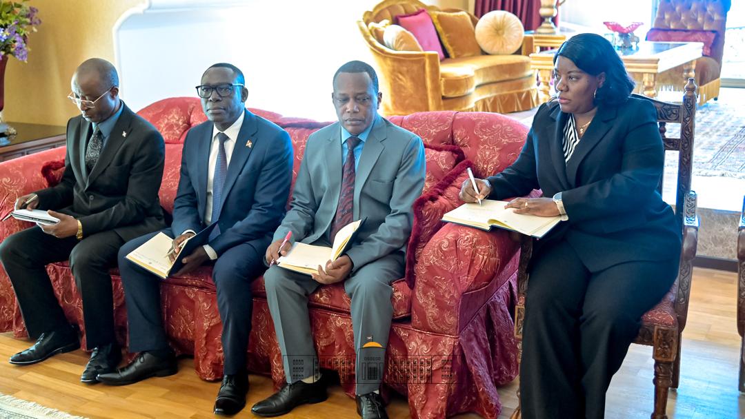 NtareHouse's tweet image. SE @GeneralNeva a reçu en audience, en #Türkiye, M. Massad Boulos, Conseiller principal de @POTUS chargé des Affaires arabes et africaines. Ils se sont entretenus sur les questions concernant les secteurs économiques dans lesquels intervient ou entend intervenir l'Etat américain