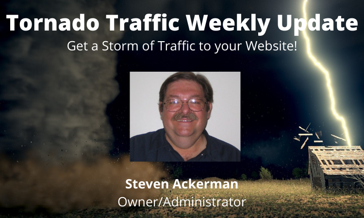 ackerman55's tweet photo. Tornado Traffic Weekly News (Volume 341) https://t.co/EhkwsA0ASz https://t.co/3aho0R5TEY