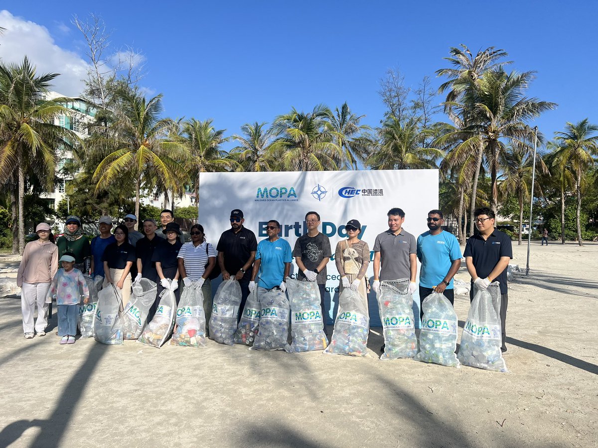 Maldives Ocean Plastics Alliance tweet media