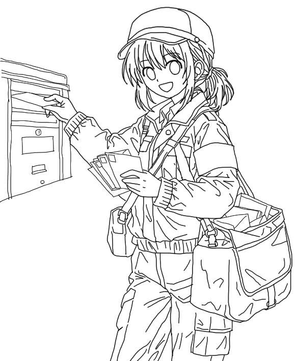 AtelierClutch's tweet photo. This drawing portrays a postal worker performing her duties. I created it to commemorate Postal Anniversary Day in Japan, which dates back to April 20, 1871, when the modern postal system was established in Japan.
#roughsketch #drawing #postalworker https://t.co/YXqyNMnLRY