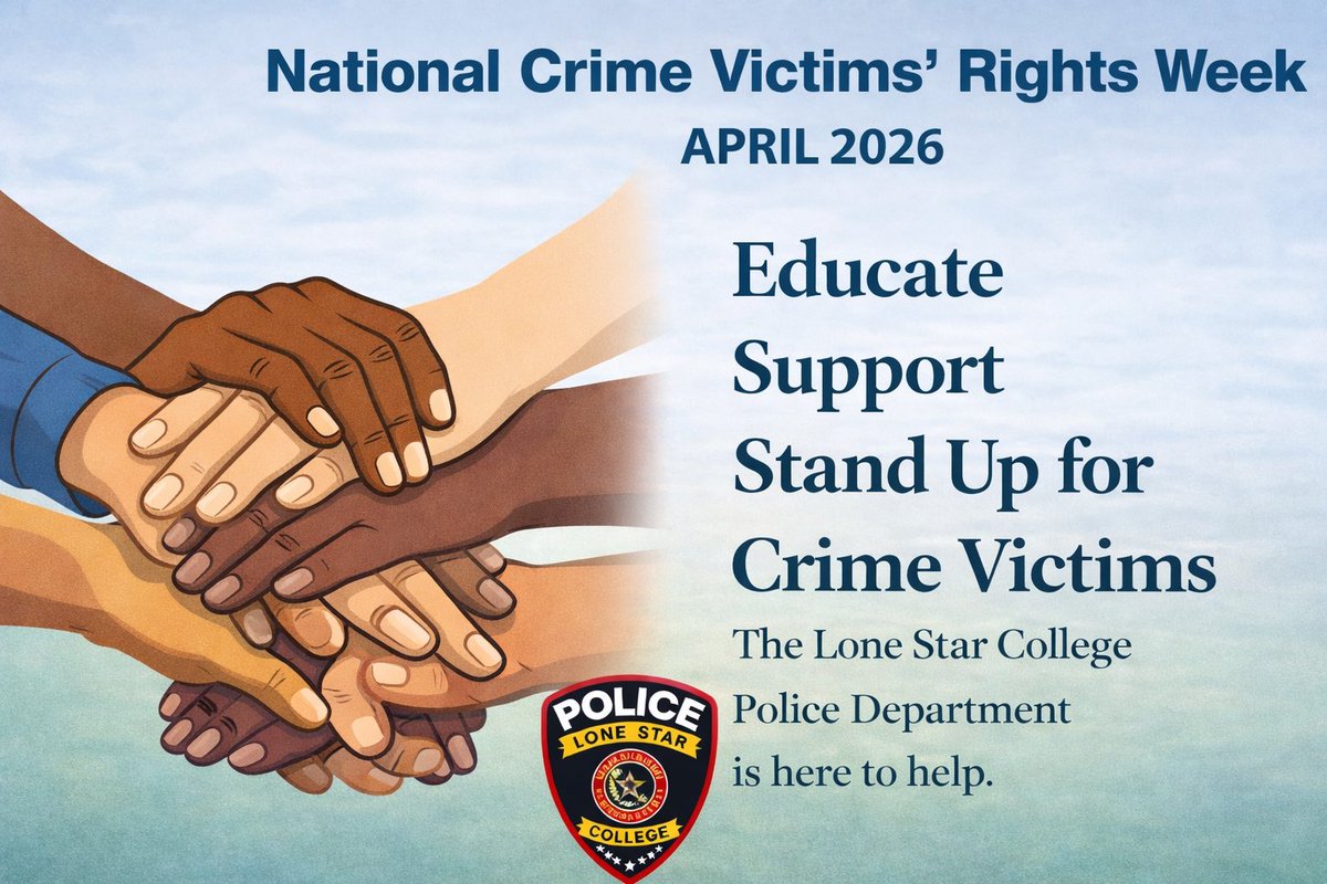 LSCPolice's tweet photo. National Crime Victims’ Rights Week raises awareness of victims’ rights &amp; available resources, while honoring the strength of survivors.
We are committed to educating, supporting, and standing with victims this week and every day. You are not alone. https://t.co/KolY1Clx2y