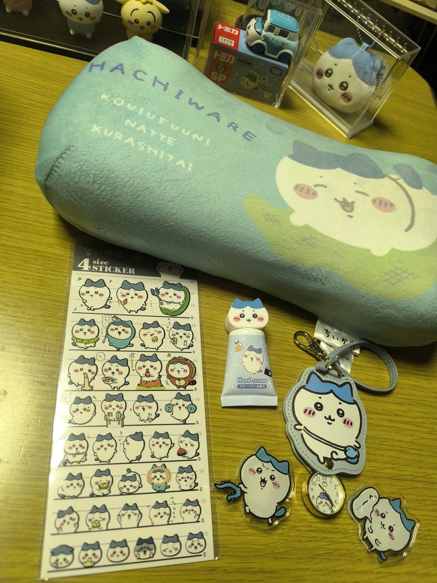 ハチワレいっぱいゲットしてきた😆