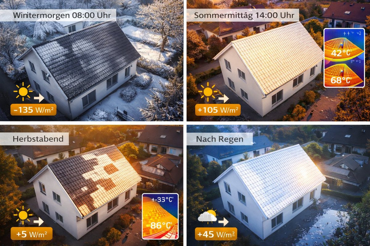 KochBautechnik's tweet image. Elektrisch schaltbare Dachziegel – von dunkel zu hell für bessere Energieeffizienz. Im Sommer kühlend, im Winter wärmend. Mehr dazu hier: wix.to/KcEv39c

#SmartRoof #Energiewende #energieberatung #kochbautechnik