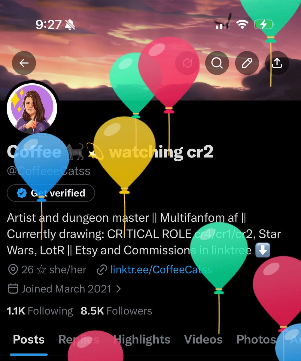 Coffee 🐈‍⬛💫 watching cr2 tweet media