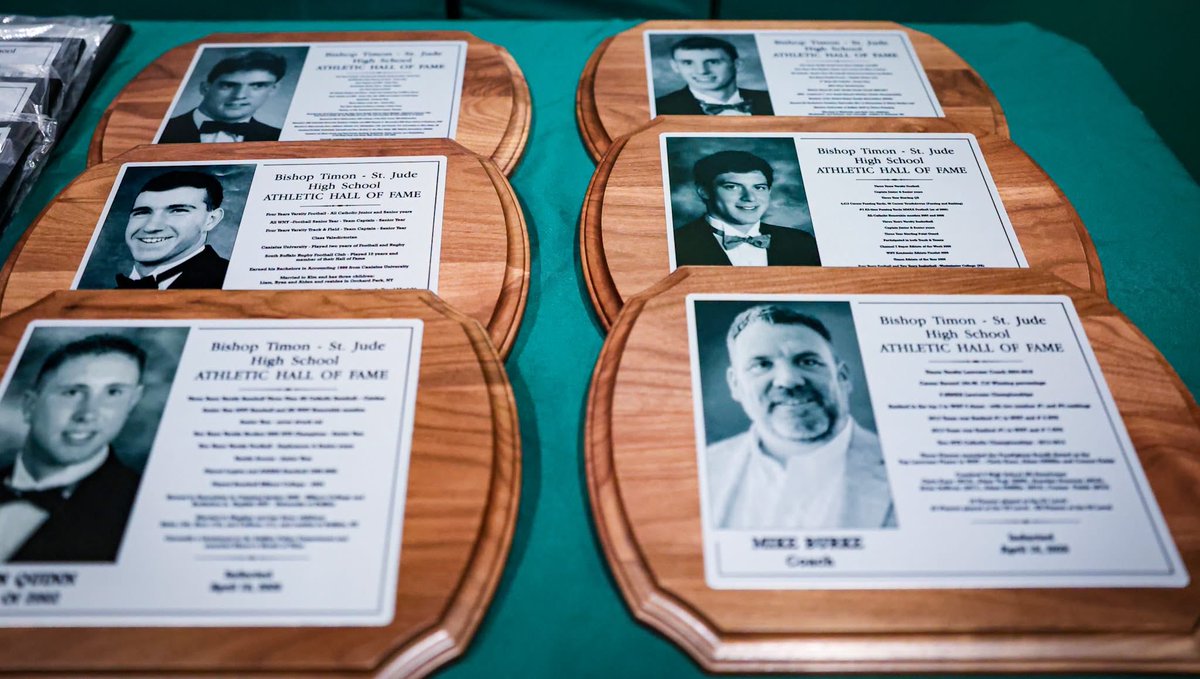BishopTimonHigh's tweet photo. Timon proudly inducted the newest members of our Athletic Hall of Fame!
Congratulation to the following:
Championship Baseball Teams 1964-66
Mark Kirk '90 
Patrick Clancy '95
Kevin Quinn '02
Jeffrey Amplement '07 
Connor Kobis '09 
Mike Burke
Thank you for your lasting impact! https://t.co/lGthO7hNkC
