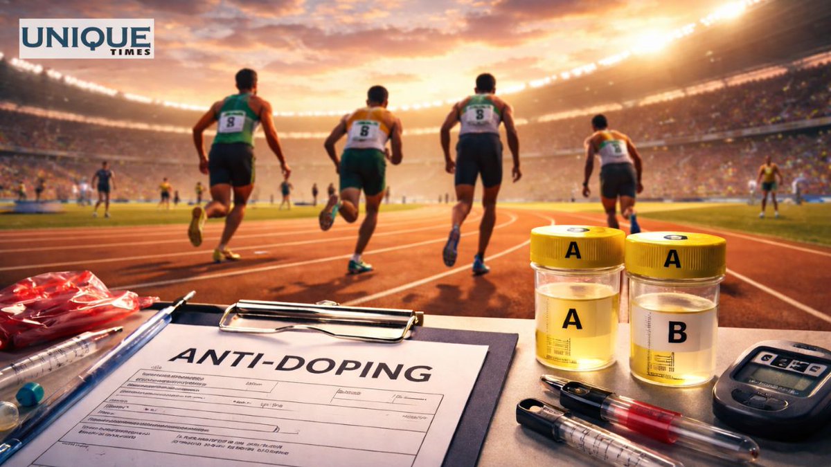 uniquetimesorg's tweet image. India Athletics Federation Placed in Highest Anti-Doping Risk Category, Faces Stricter Testing

Know more: uniquetimes.org/india-athletic…

#uniquetimes #LatestNews #antidoping #AIU #athletics #AthleticsFederationOfIndia #CommonwealthGames #Doping #WADA #olympicbid
