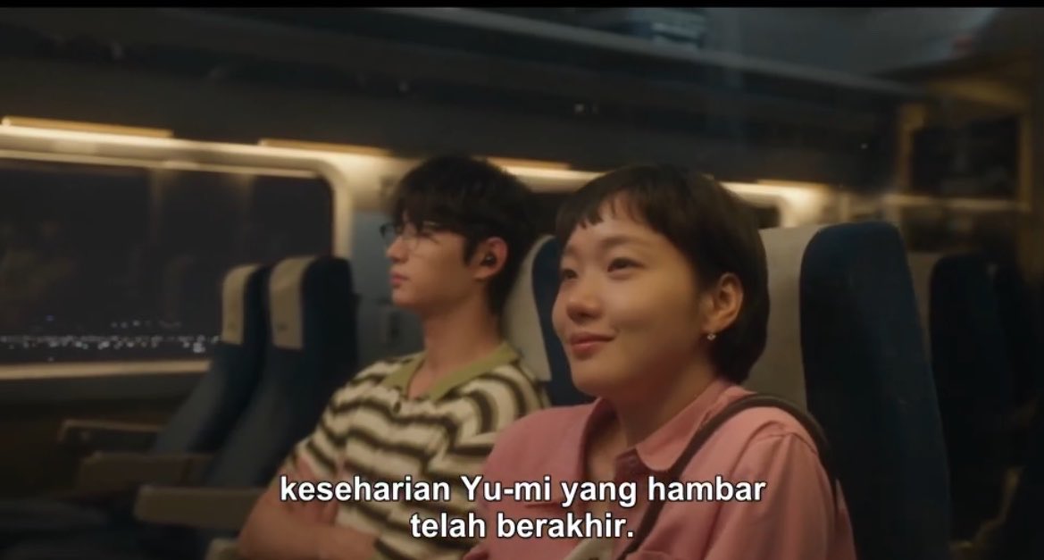 Hampir nangis pas liat scene ini, merasa penuh. Kadang orang males jatuh cinta ya simpel karena takut patah hati padahal perasaan jatuh cintanya sendiri megah dan menyenangkan, liat yumi yg ga marah ngeliat soonrok pake tws dan malah senyum merayakan cintanya 🥹

#YumisCellsS3
