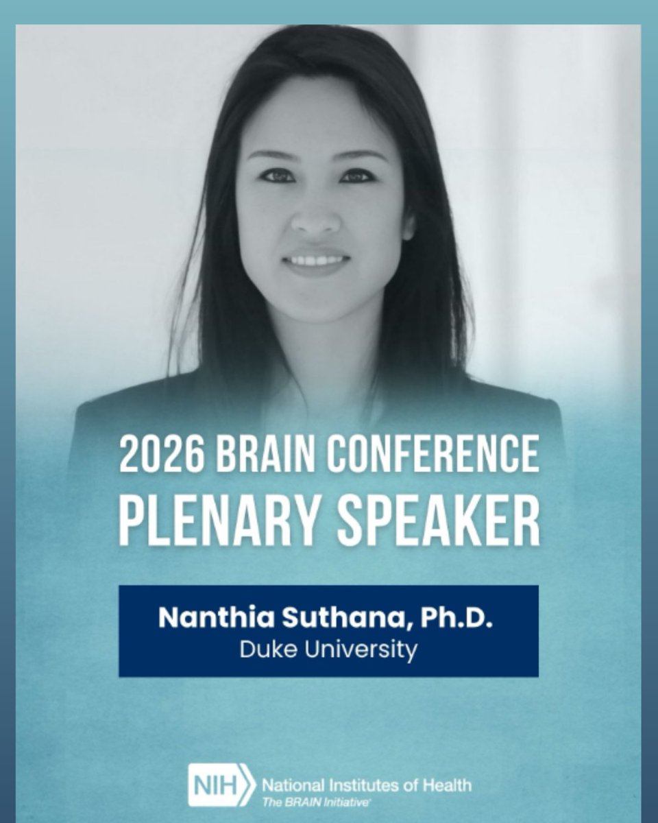 USBrainAlliance's tweet photo. The #BRAINInitiative is excited to welcome Dr. Nanthia Suthana as a plenary speaker at the 2026 #BRAINConference. Register now to hear Dr. Suthana’s plenary on Human Brain Dynamics in Naturalistic Environments: https://t.co/Fduio6W6xg #studyBRAIN https://t.co/HElTbmPByN