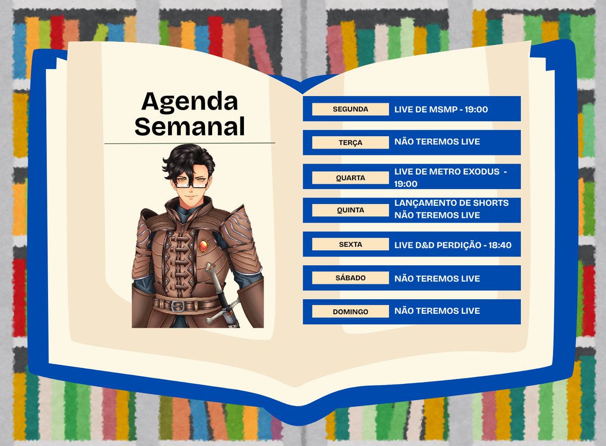 📖 Lucídius, o Vtuber Professor 📚 tweet media