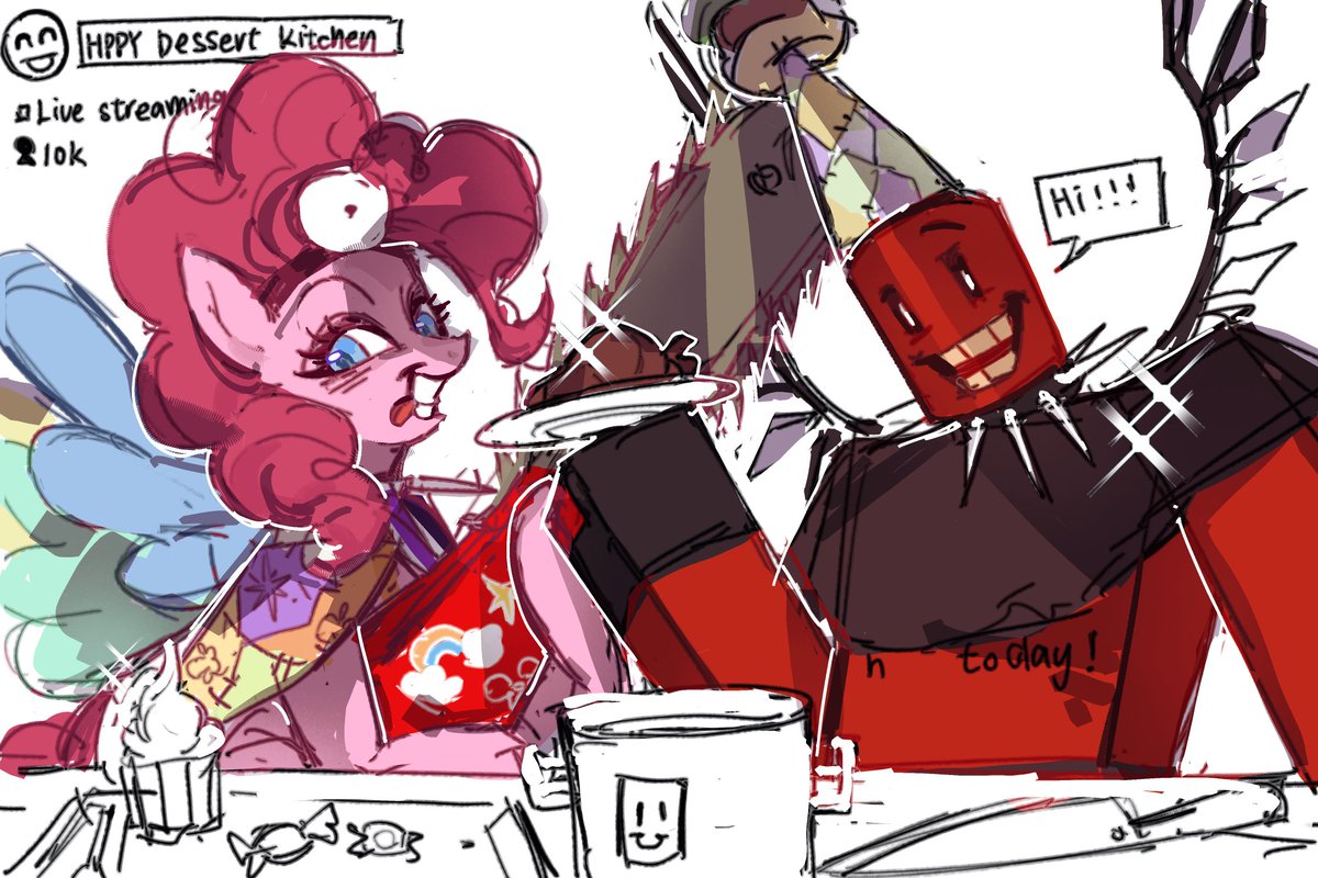 LIZI_Hans's tweet photo. #cupcakeHD #mlp #forsaken #roblox 🧁 https://t.co/4VwRnvbf4r