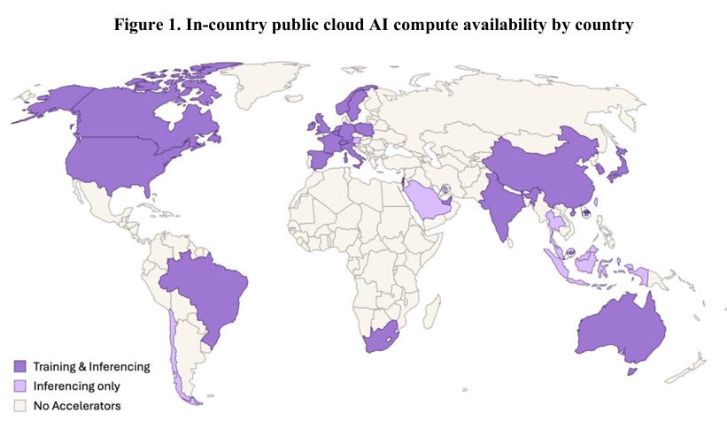 SSRN's tweet image. This paper breaks down compute sovereignty into territory, ownership, and accelerator supply. Using data from major cloud providers, it shows sovereignty varies by level and each path carries different policy trade‑offs. spkl.io/6012A4Uk6  #AI #Geopolitics