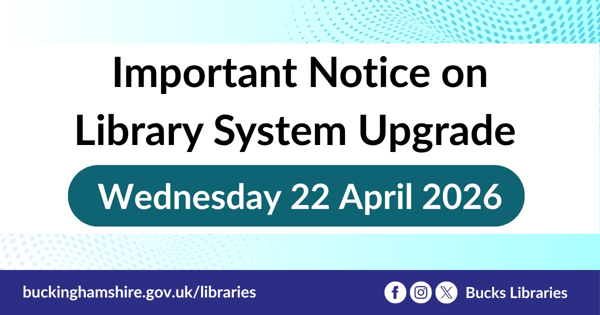 Buckinghamshire Libraries tweet media