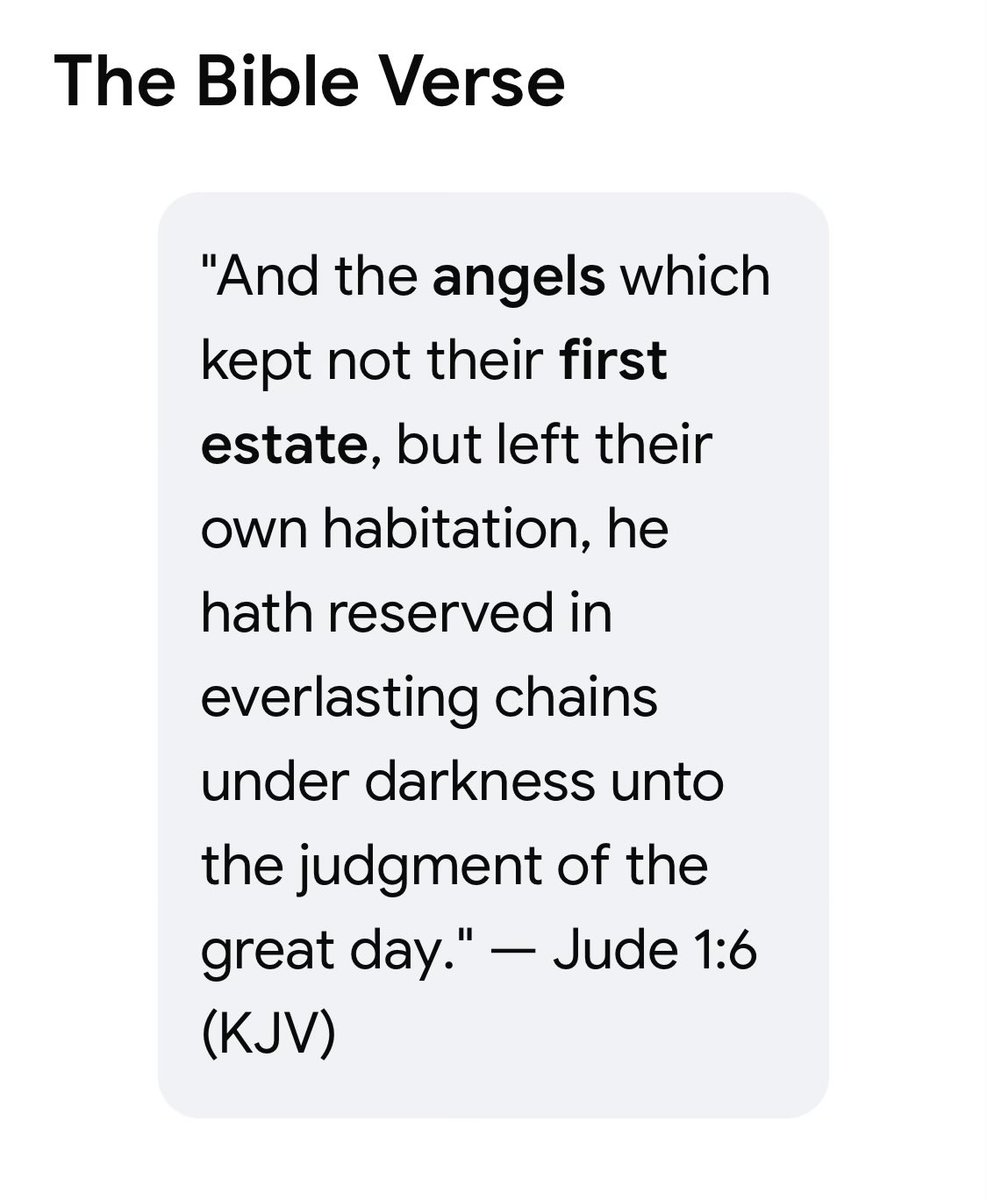 forstephenj's tweet photo. It appears only twice in the New Testament.
The Two Uses:
Jude 1:6: To describe the The Greek Word: Oikētērion (Habitation) 
heavenly home or "body" that the fallen angels abandoned.
2 Corinthians 5:2: To describe the heavenly body or "house" that believers long to be clothed with.