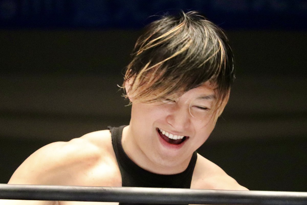 SHOくん

笑ってるとき😆

#SHO 
#njpw 
 #njDONTAKU