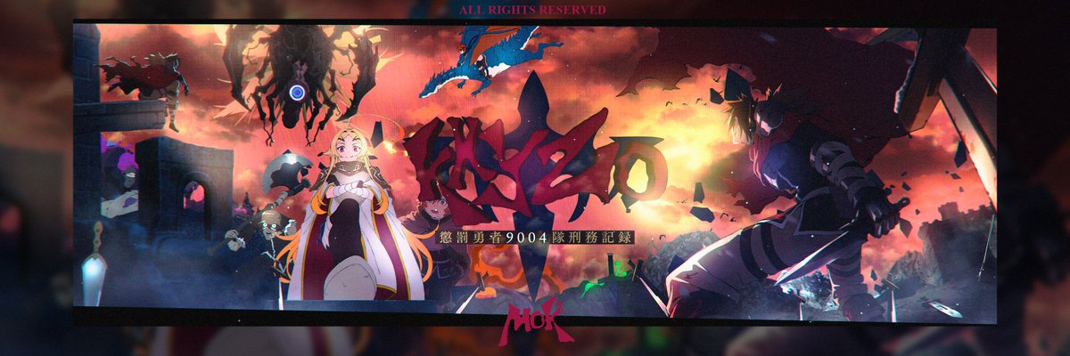 sentenced to be a hero | header for <a href="/khyzo1337/">Khyzo</a> 

all support is appreciated

dm to get yours.