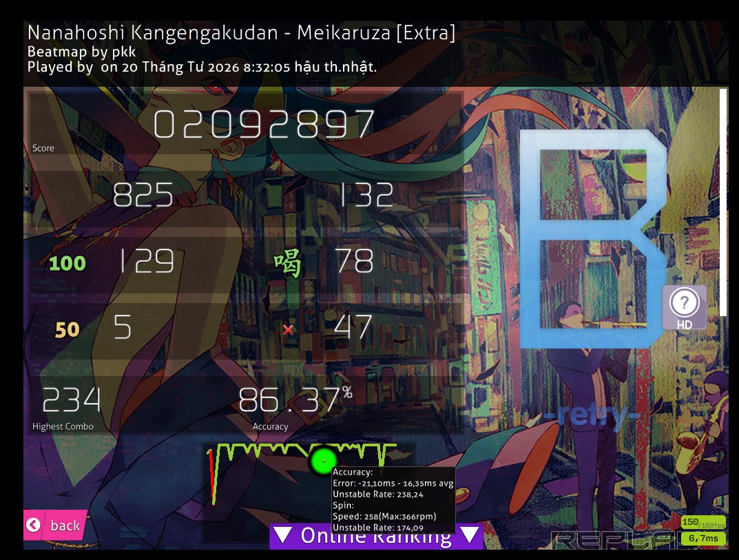 john click-x osu! tweet media