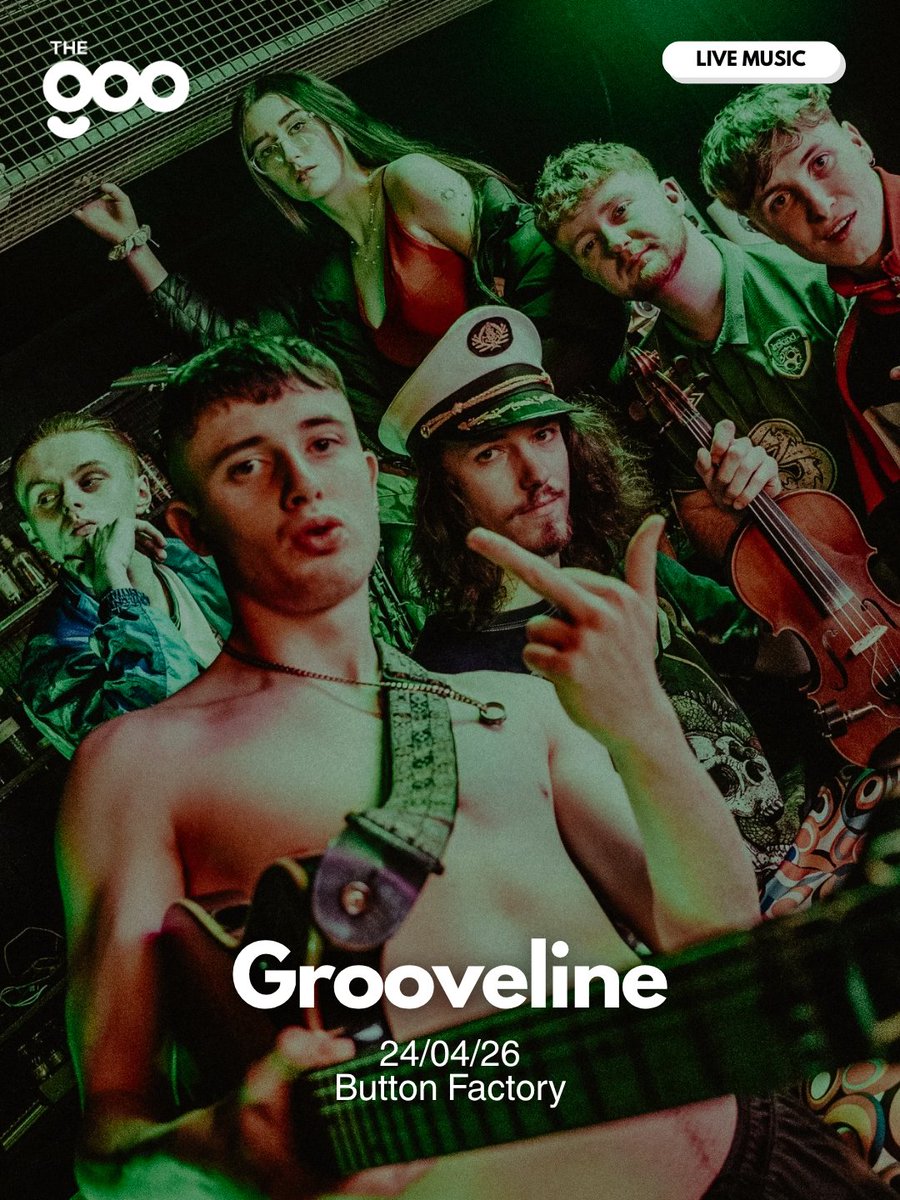 theGOOdublin's tweet photo. !!OUR RECOMMENDED GIGS OF THE WEEK!! pt.2

24/04/26 - @MakeshiftArtBar in @whelanslive  

24/04/26 - Grooveline in @ButtonFactory22  

25/04/26 - @Eiko_Ishibashi in @NCH_Music  

26/04/26 - @smerz__ in @ButtonFactory22 https://t.co/S3SezC9Lr9