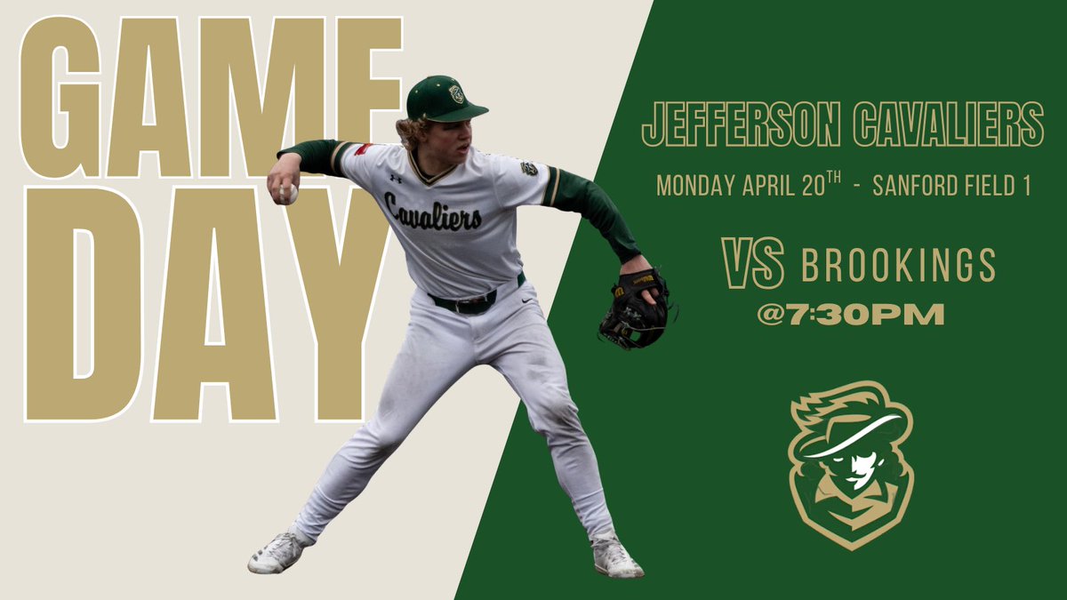 SFJeffersonBsbl's tweet photo. Busy week starts with the Bobcats
🆚@BrkingsBaseball 
⏰7:30
🏟️@sanford_complex
📍Field 1
🎥 https://t.co/o7u9RggFoi…
JHS Gold vs Harrisburg 5:00/7:00 at Sanford Field 5
JHS Green at Dakota Valley 6:00/8:00 https://t.co/0DO5MfMPYZ