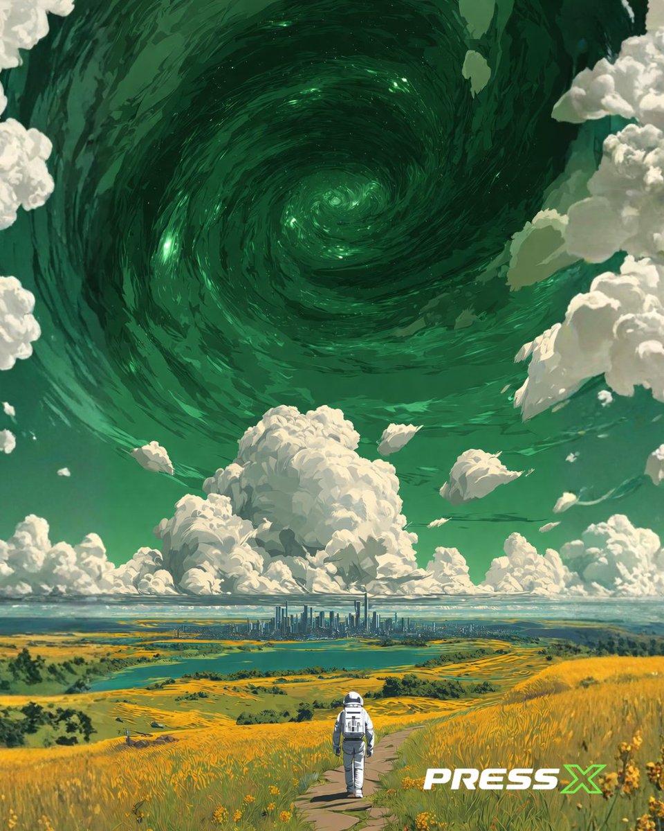 PressX_Global's tweet image. Walking through the signal.

#PressX #BullRun #ToTheMoon #GreenCandles