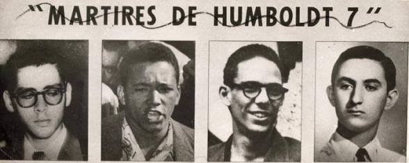 El 20 de abril de 1957, constituye una de las fechas más dolorosas de la historia patria 🇨🇺,asesinato de los jóvenes en Humboldt 7, una de las masacres más horrendas del régimen batistiano.
#CubaViveEnSuHistoria 
#ArtemisaJuntosSomosMás 
<a href="/DiazCanelB/">Miguel Díaz-Canel Bermúdez</a> 
<a href="/PartidoPCC/">Partido Comunista de Cuba</a>