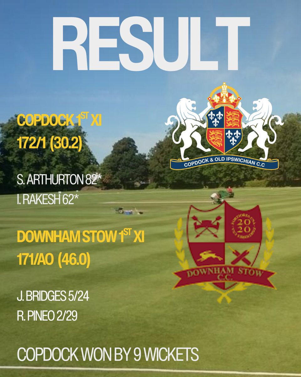 Copdock & Old Ipswichian Cricket Club tweet media