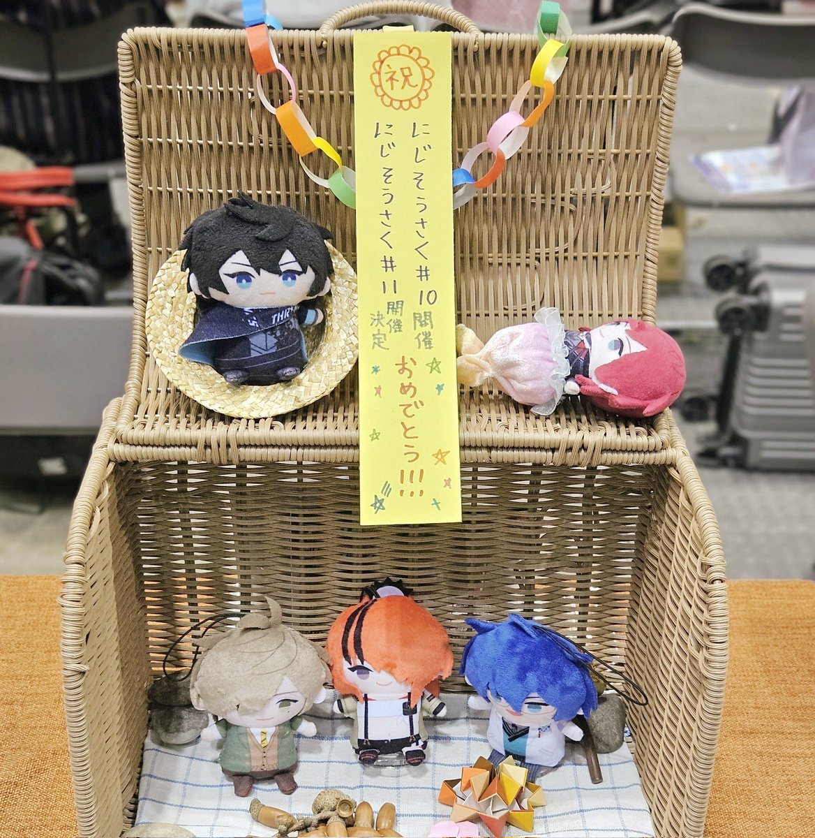 papebatake's tweet photo. 【イベントのようす】

ぱぺの里地域おこし協力隊として尽力させていたしました🫡

#11 では頒布物をぱぺらにアピールしてもらうという夢が叶い、歓喜…✌️😂

毎度のお手伝いや、出馬ポスターのマニュフェストアイデア出しで大変お世話になったdon't cry pape(@PAPEsaying)さんに特大の感謝を‼️😭🙏 https://t.co/eiVnjdViv3