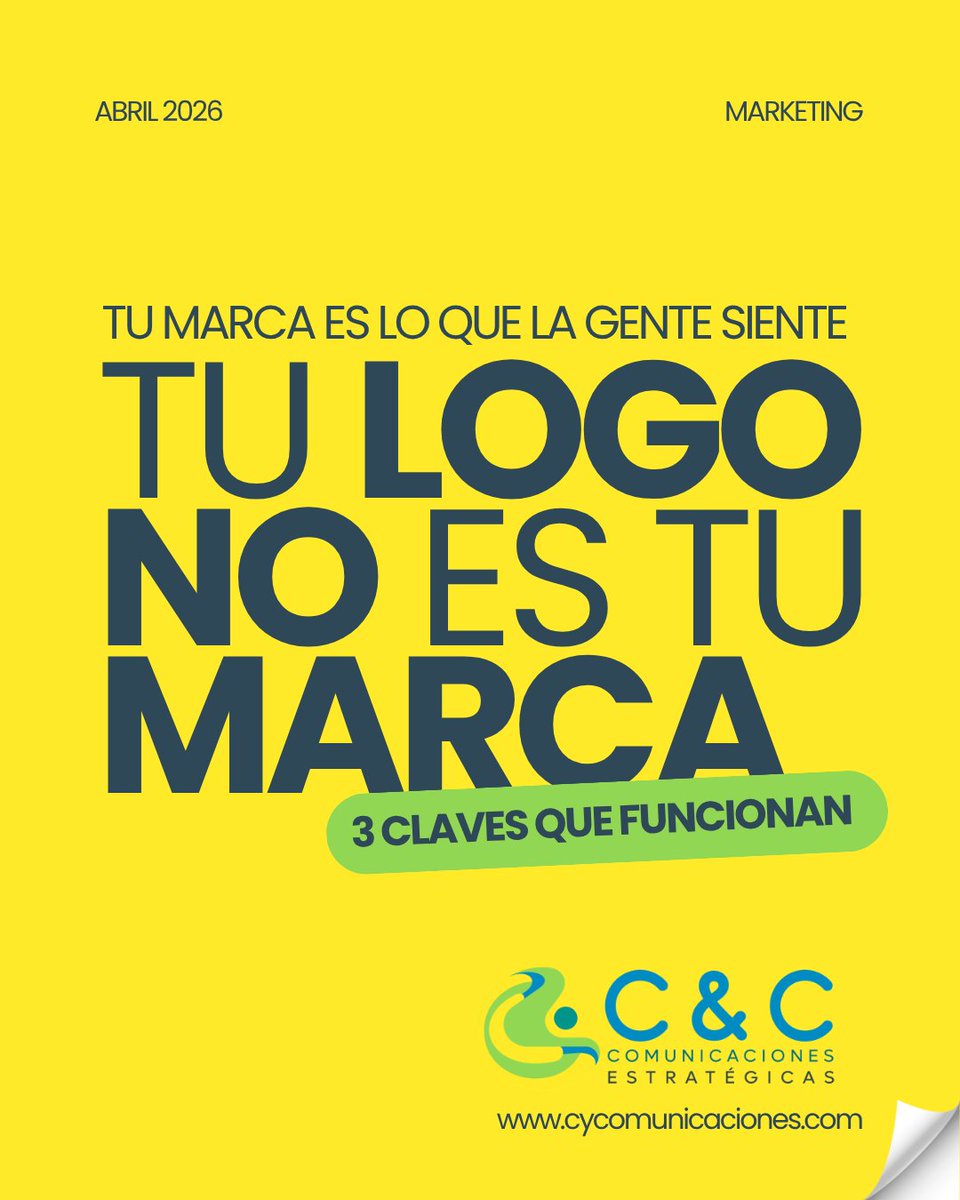 comunicest's tweet photo. ¿Crees que tu logo define tu marca? Piénsalo de nuevo. Tu marca es la emoción que generas. Claves: mensaje claro, identidad visual impactante, comunicación constante. ¿Listo para conectar? #BrandingEstratégico #MarcasQueConectan https://t.co/C4Zl2N9dpz